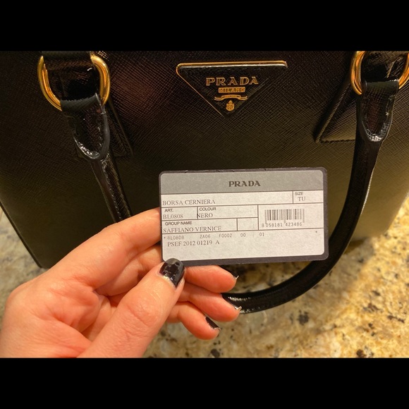 borsa cerniera prada